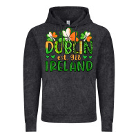 Vintage Black dublin ireland st patrick s day Vintage Hoodie - Artiststas
