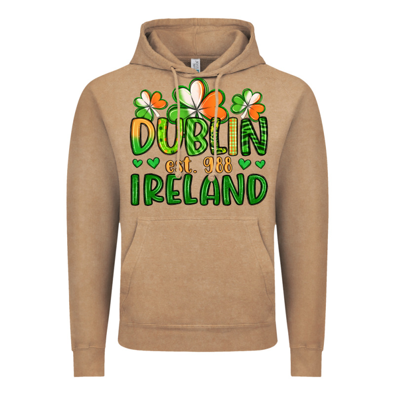 Dublin Ireland St Patrick S Day Vintage Hoodie by Artiststas | Teevron