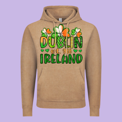 Dublin Ireland St Patrick S Day Vintage Hoodie Designed By Artiststas