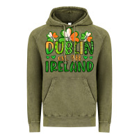 Vintage Olive dublin ireland st patrick s day Vintage Hoodie - Artiststas