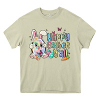 Mossy happy easter y'all Heavy Core Tee - MaliasSmallBusiness