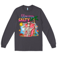 Smoke Always salty Long Sleeve Tee - NancyCooperArtShop