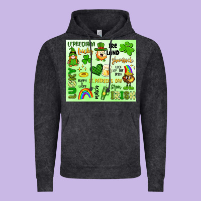 St Patrick's Day Vintage Hoodie Designed By Artiststas