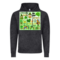 Vintage Black st patrick's day Vintage Hoodie - Artiststas