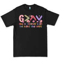 Black god is greater than the highs and lows Premium Tee - MaliasSmallBusiness