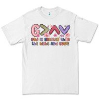 White god is greater than the highs and lows Premium Tee - MaliasSmallBusiness