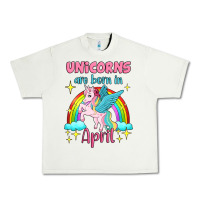 Pistachio unicorns are born in april Urban Heavy Tee - Jasminsmagicworld