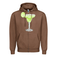 Chestnut martini fa element Zipper Hoodie - FaDigitalArtStudio