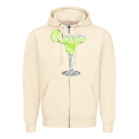 Sandshell martini fa element Zipper Hoodie - FaDigitalArtStudio