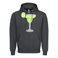Smoke martini fa element Zipper Hoodie - FaDigitalArtStudio
