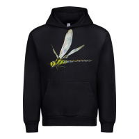 Black Blue And Yellow Dragonfly Urban Hoodie - LillyAllenDesigns