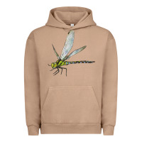 Pigment Burro Blue And Yellow Dragonfly Urban Hoodie - LillyAllenDesigns