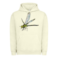 Pigment Pistachio Blue And Yellow Dragonfly Urban Hoodie - LillyAllenDesigns