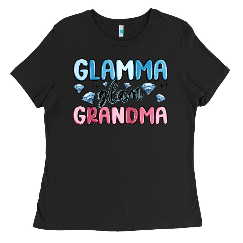 Glamma Glam Grandma Ladies Tee by MaliasSmallBusiness | Teevron