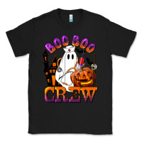 Black Boo Boo Crew Nurse Classic Tee - LillyAllenDesigns