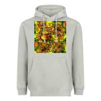Moon Dust St. Patrick's Chicken With Pot Of Gold Heavyweight Hoodie - FaDigitalArtStudio