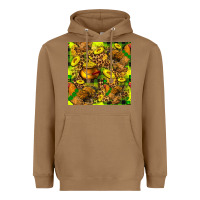 Toasted Coconut St. Patrick's Chicken With Pot Of Gold Heavyweight Hoodie - FaDigitalArtStudio