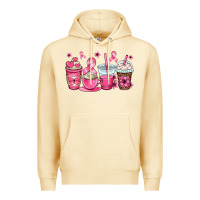 Pina Colada breast cancer coffee cups Premium Hoodie - OliviaCreatesArt