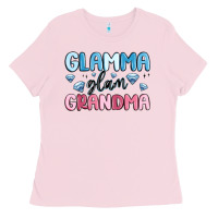 Bubblegum Pink glamma glam grandma Ladies Tee - MaliasSmallBusiness