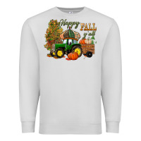 Happy Fall Y'all Premium Sweatshirt | Teevron