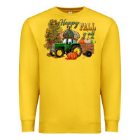 Lemon Happy Fall Y'all Premium Sweatshirt - BundleAndBundleShop