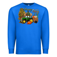True Royal Happy Fall Y'all Premium Sweatshirt - BundleAndBundleShop