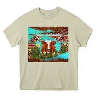 Mossy longhorn tumbler Heavy Core Tee - AdoDesignShop