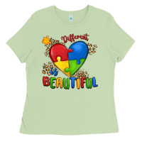 Different Is Beautiful Autism Ladies Tee | Teevron