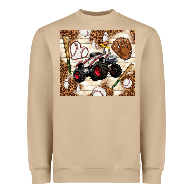 Baseball Crusher Heavyweight Sweatshirt by TumblerDesignByShophia | Teevron