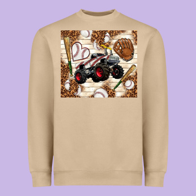 Baseball Crusher Heavyweight Sweatshirt Designed By Tumblerdesignbyshophia
