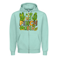 Seafoam un pinch able  st. patrick's day Zipper Hoodie - OliviaCreatesArt