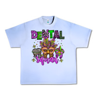 Grape Ice dental squad mardi gras teeth Urban Heavy Tee - Jasminsmagicworld