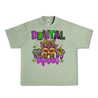 Oil Green dental squad mardi gras teeth Urban Heavy Tee - Jasminsmagicworld