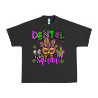 Pigment Black dental squad mardi gras teeth Urban Heavy Tee - Jasminsmagicworld