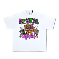 White dental squad mardi gras teeth Urban Heavy Tee - Jasminsmagicworld