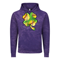 Cloud Purple st. patrick's day clover softball Vintage Hoodie - Artiststas