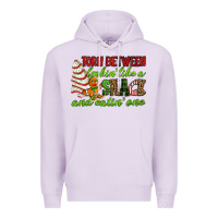 Lilac Torn between lookin' like a snack and eatin' one Premium Hoodie - RanaPortraitStore