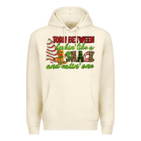 Sandshell Torn between lookin' like a snack and eatin' one Premium Hoodie - RanaPortraitStore