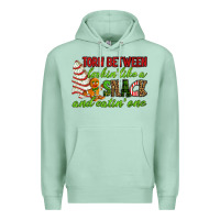 Seafoam Torn between lookin' like a snack and eatin' one Premium Hoodie - RanaPortraitStore