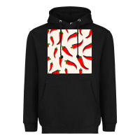 Black mexico seamless pattern Heavyweight Hoodie - FaDigitalArtStudio