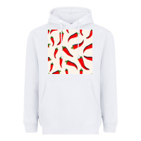 White mexico seamless pattern Heavyweight Hoodie - FaDigitalArtStudio