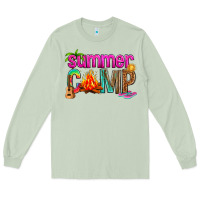 Matcha summer camp Long Sleeve Tee - NancyCooperArtShop