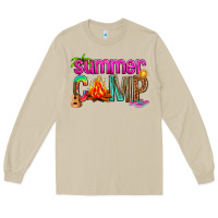 Mushroom summer camp Long Sleeve Tee - NancyCooperArtShop