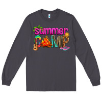 Smoke summer camp Long Sleeve Tee - NancyCooperArtShop