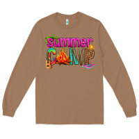 Toasted Coconut summer camp Long Sleeve Tee - NancyCooperArtShop