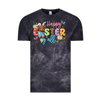 Cloud Black happy easter yall Vintage Tee - Artiststas