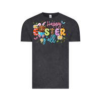 Vintage Black happy easter yall Vintage Tee - Artiststas