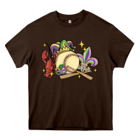 Mardi Gras Baseball Heavy Core Tee | Teevron