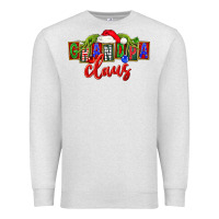 Oatmeal Heather Christmas Grandpa Claus Premium Sweatshirt - FaDigitalArtStudio