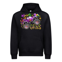 Black mardi gras monster truck Urban Hoodie - RacoonDesign